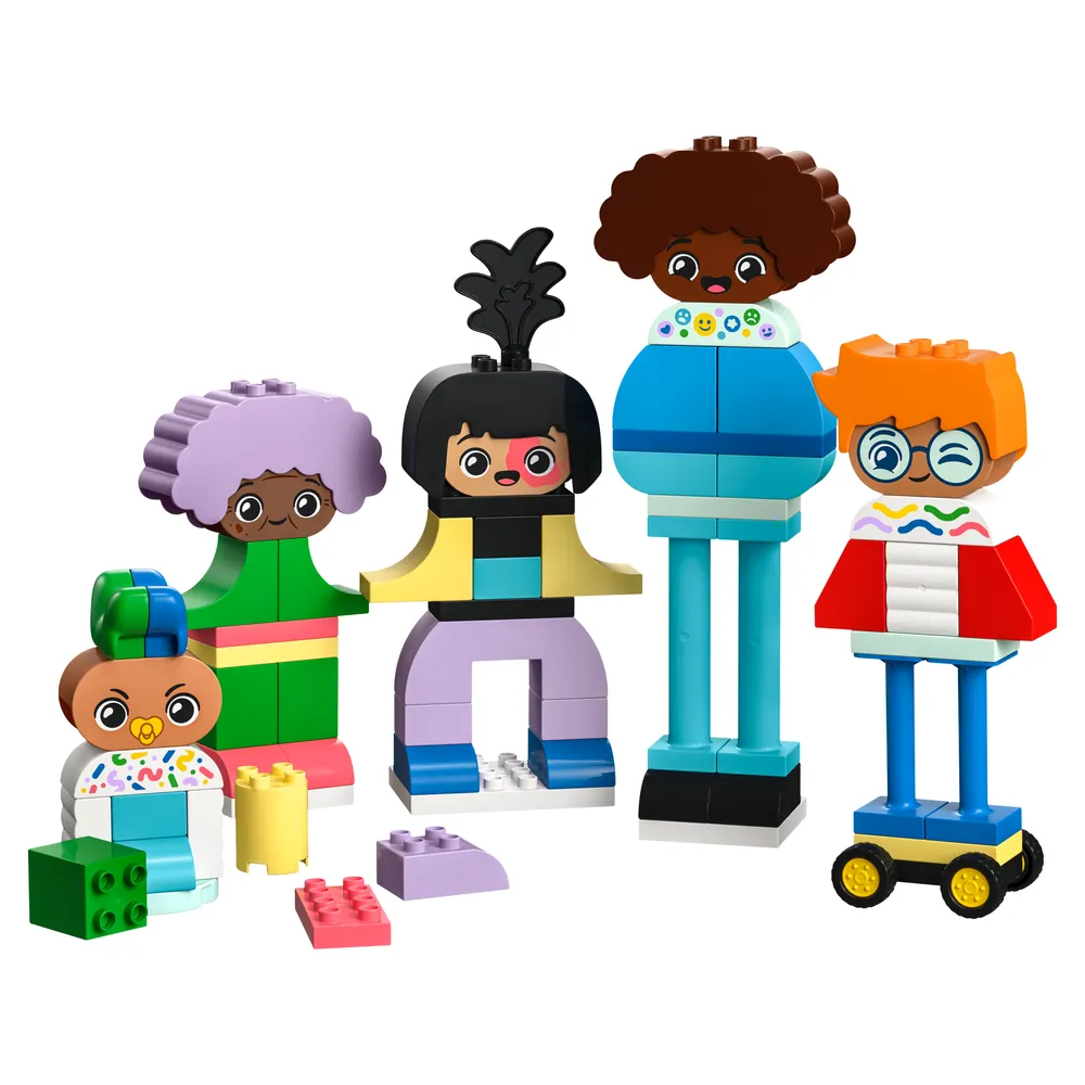 Buildable People with Big Emotions