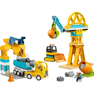 3 in 1 Construction Site and Vehicles