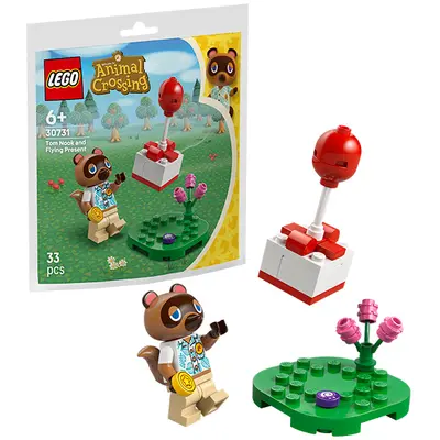Tom Nook and Flying Present