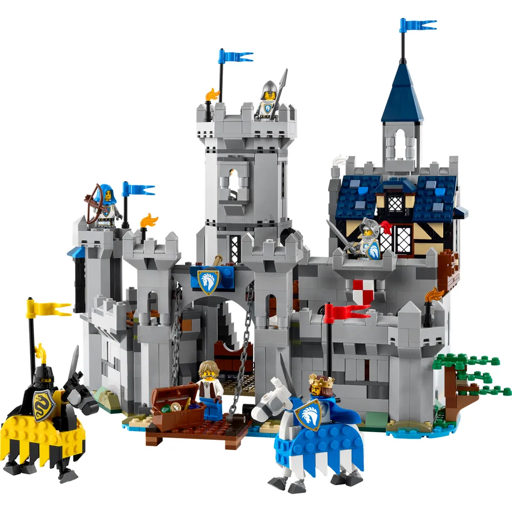 Medieval Horse Knight Castle