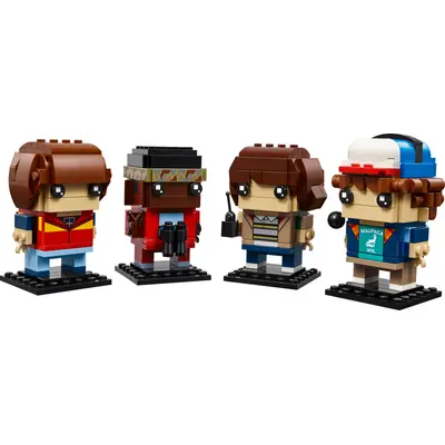 Mike, Dustin, Lucas and Will Figures