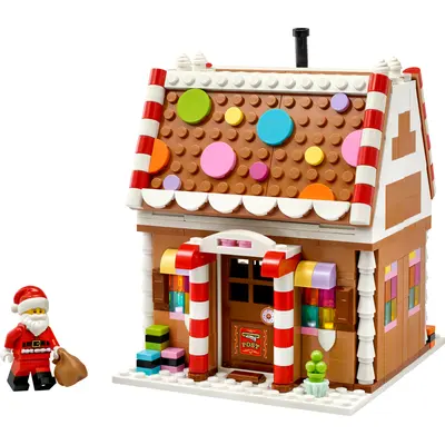 Festive Gingerbread House