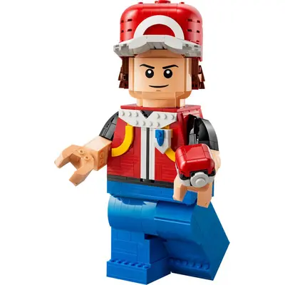 Up-Scaled Red Minifigure