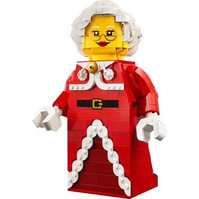 Up-Scaled Mrs. Claus Minifigure