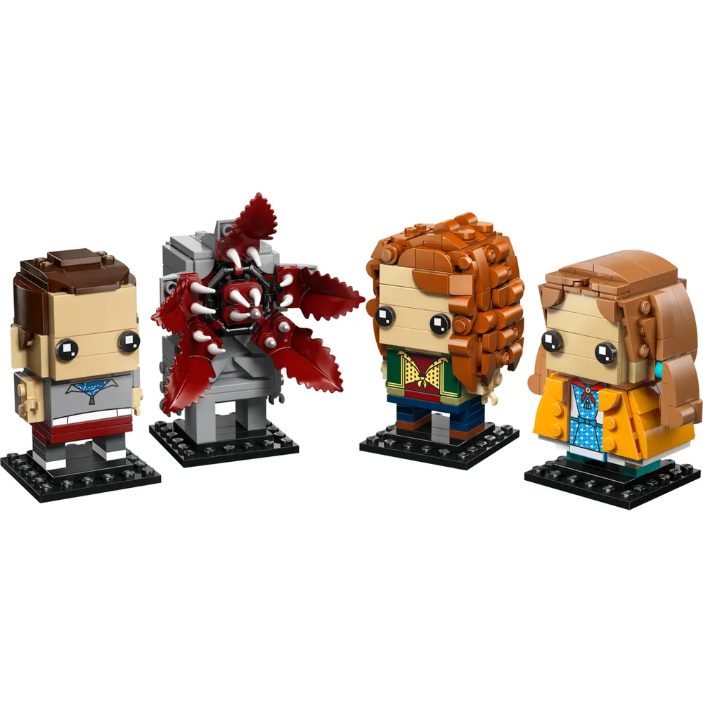 Eleven, Max, Demogorgon and Holly Figures