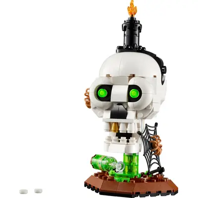 Halloween Skull Candle
