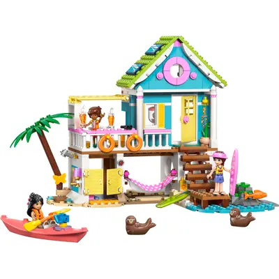 Beach House with Seals