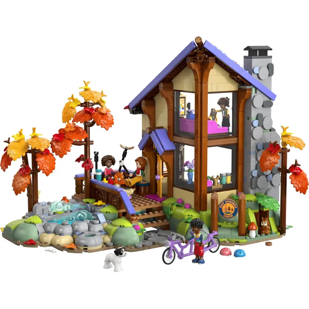 Cozy Fall Forest Cabin