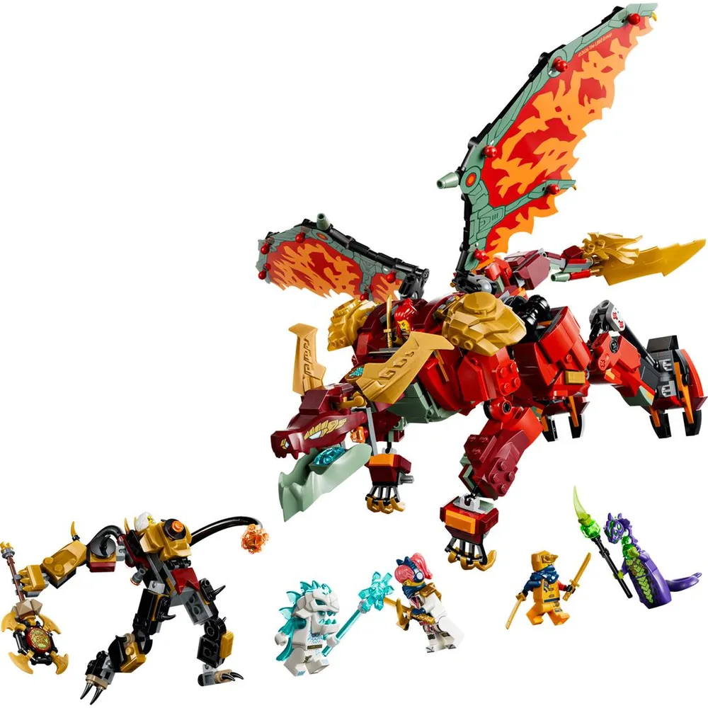 Wyldfyre's Transforming Dragon Mech