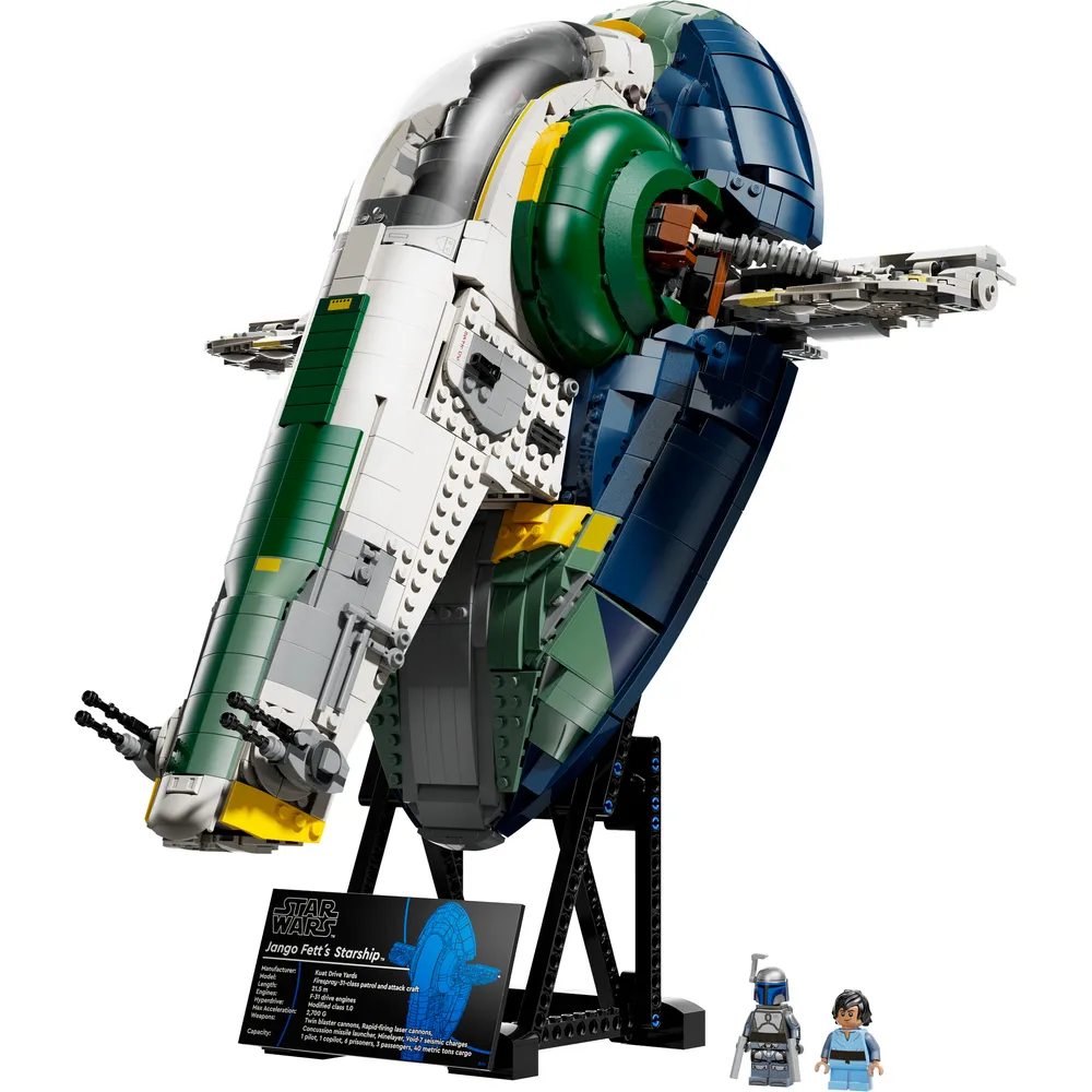 Jango Fett's Firespray-Class Starship