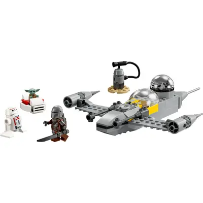 Mando and Grogu's N-1 Starfighter