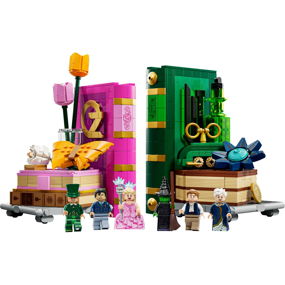 Glinda & Elphaba Bookends