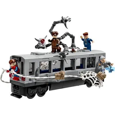 Spider-Man vs. Doc Ock Subway Train Scene