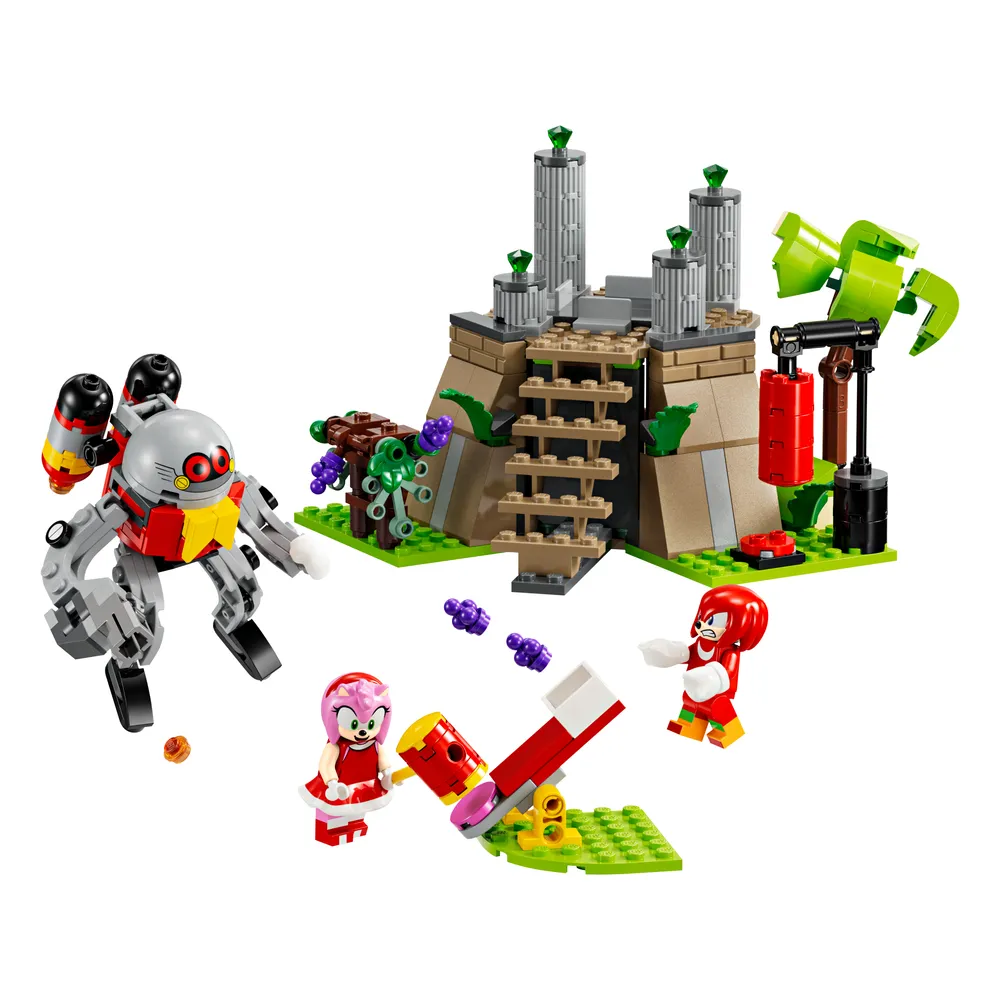 Knuckles and the Master Emerald Shrine