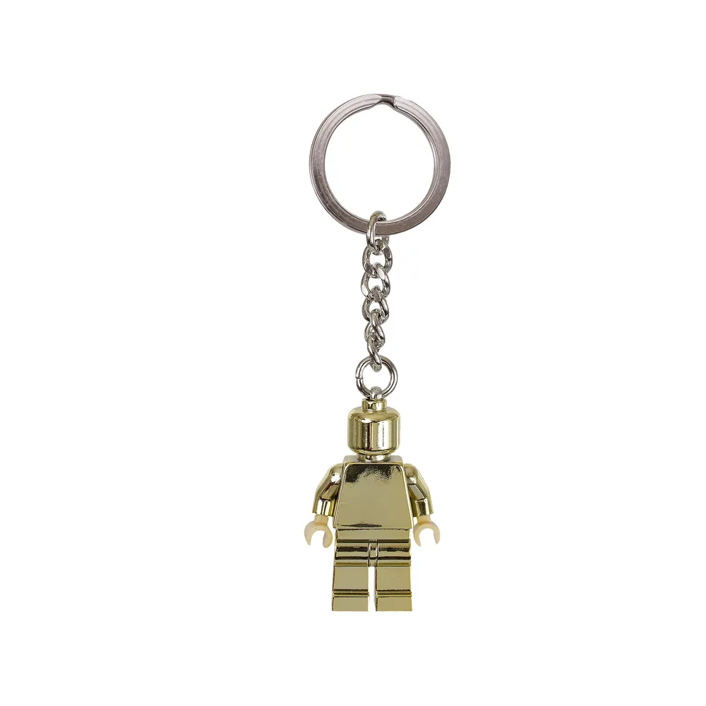 Gold Minifigure Key Chain